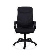 Fotoliu directorial Stilo, stofa, negru