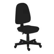 Scaun operational Torino, stofa, negru