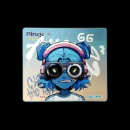 MousePAD A4TECH - gaming, Bloody "BP-45W" Nyx Mirage, cauciuc si material textil, 454 x 400 x 5 mm, imagine, "BP-45W Nyx Mirage"