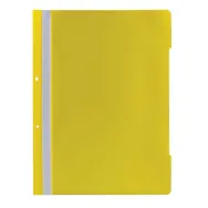 Dosar cu sina si 2 perforatii Noki, galben, 50 bucati/set