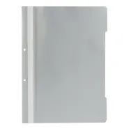 Dosar cu sina si 2 perforatii Noki, gri, 50 bucati/set