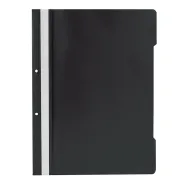 Dosar cu sina si 2 perforatii Noki, negru, 50 bucati/set