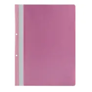 Dosar cu sina si 2 perforatii Noki, roz, 50 bucati/set