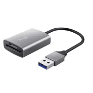 Cardreader USB-A Trust Dalyx Fast, carduri compatibilie micro-SD, SD, gri