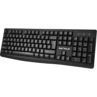 Kit Serioux cu fir, Tastatura: interfata USB, 104 taste, material ABS, US layout, lungime cablu 1.5m PVC, dimensiuni 440*159*25m