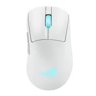 ASUS ROG Keris II Origin WHT. Form factor: Right-hand. Movement detection technology: Optical, Device interface: RF Wireless + B