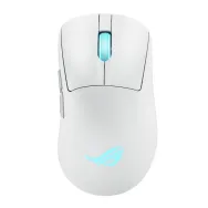 ASUS ROG Keris II Origin WHT. Form factor: Right-hand. Movement detection technology: Optical, Device interface: RF Wireless + B