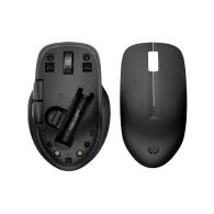 HP MOUSE Wireless 435 pentru mai multe dispozitive, Culoare: Negru, Dimensiuni: 115,41 x 74,16 x 40,29 mm, Greutate: 0.07kg, Gar