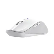 Mouse wireless Trust Ferro Hyperscroll, material ABS, interfata USB-A rezolutie maxima 3200 dpi, alb