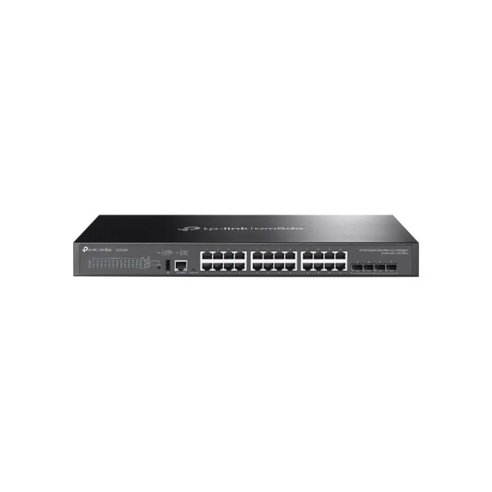 TP-Link Omada SG5428X. Switch type: Managed, Switch layer: L3. Basic switching RJ-45 Ethernet ports type: Gigabit Ethernet (10/1