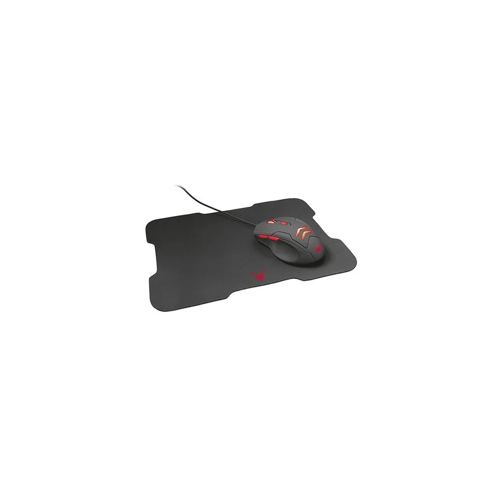 SET MOUSE GAMING 3200DPI + MOUSEPAD