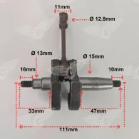 ambielaj motocoasa -43cc