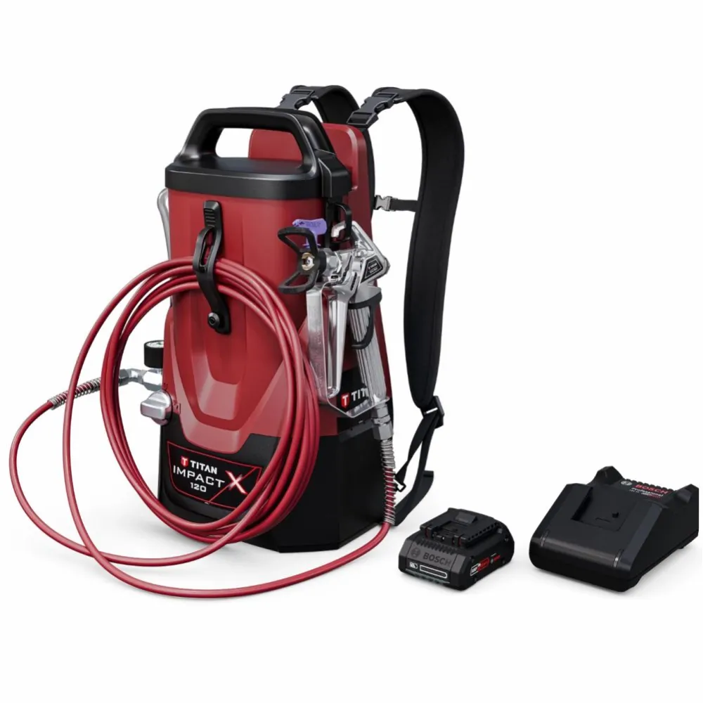 Pompa airless Titan Impact X120 18V – EMEA, debit l/min