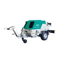 Pompa beton IMER BOOSTER 15 R KUBOTA StageV 22cp/2-15mc/h kit gresare/Imer View/remorcabila/doar pompa