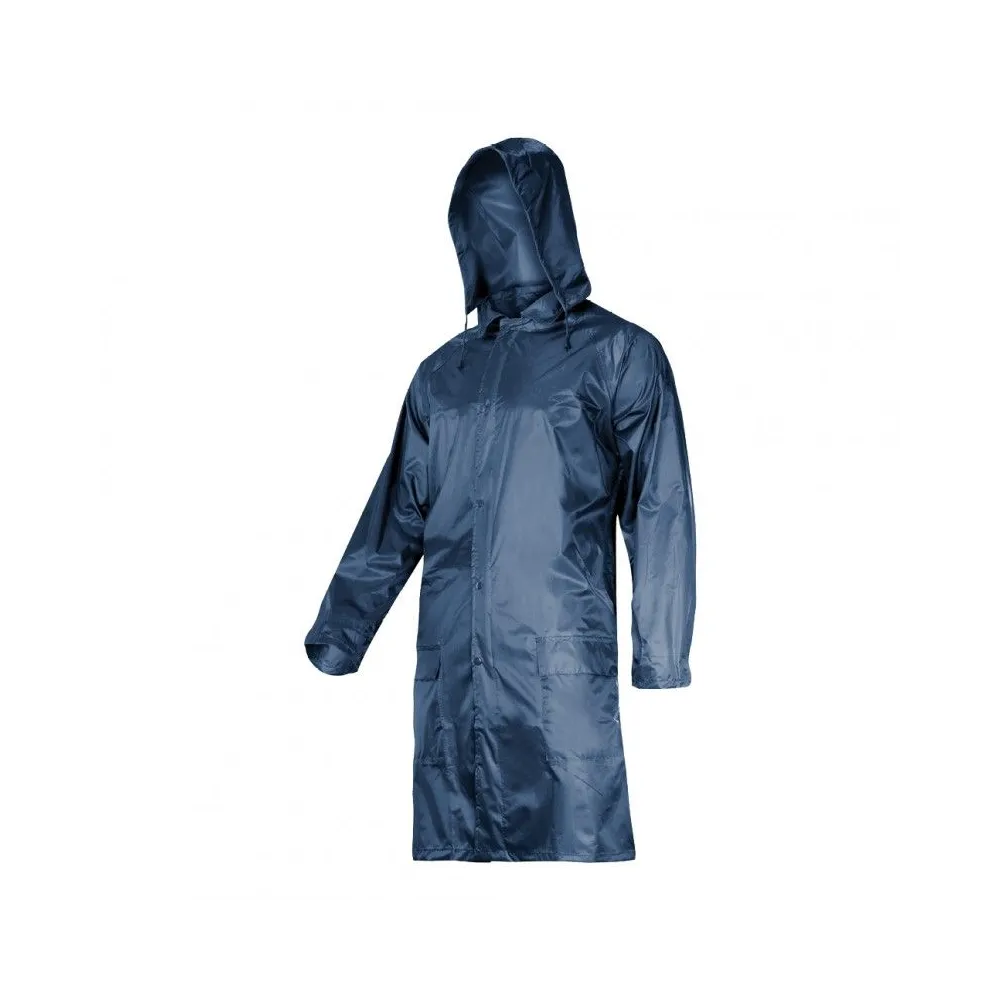 PELERINA PLOAIE CU NASTURI SI FERMOAR / ALBASTRU - M