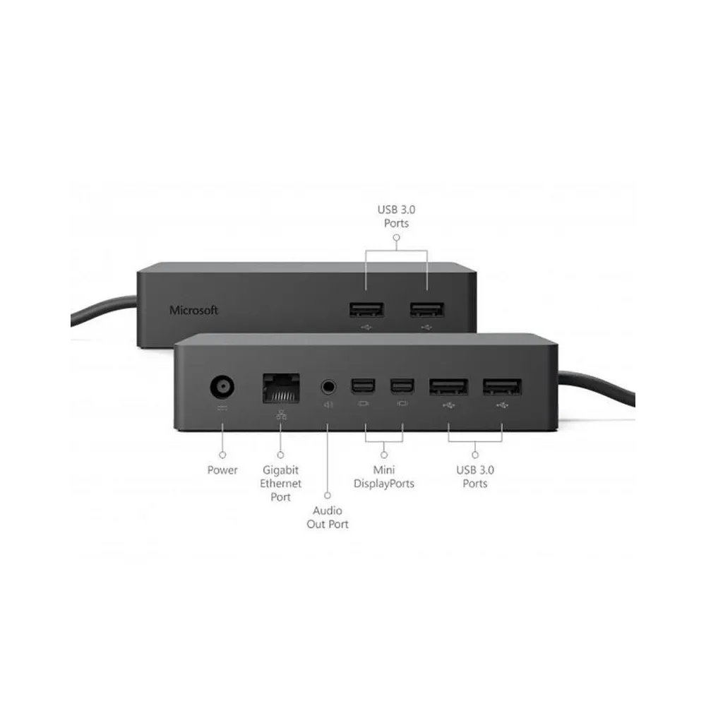 Microsoft docking station - compatible with surface pro 3 surface Microsoft - 1