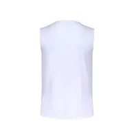 TRICOU BUMBAC FARA MANECI / ALB - S