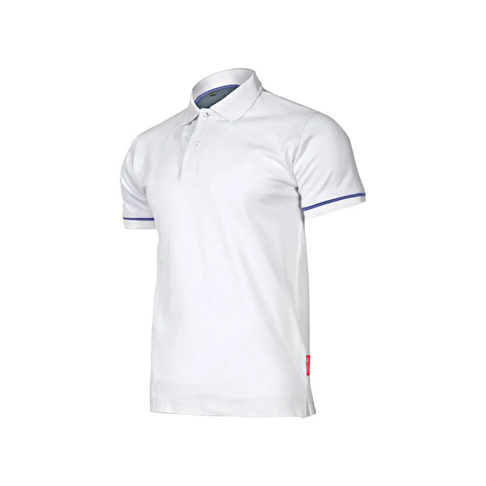 TRICOU BUMBAC POLO / ALB - L