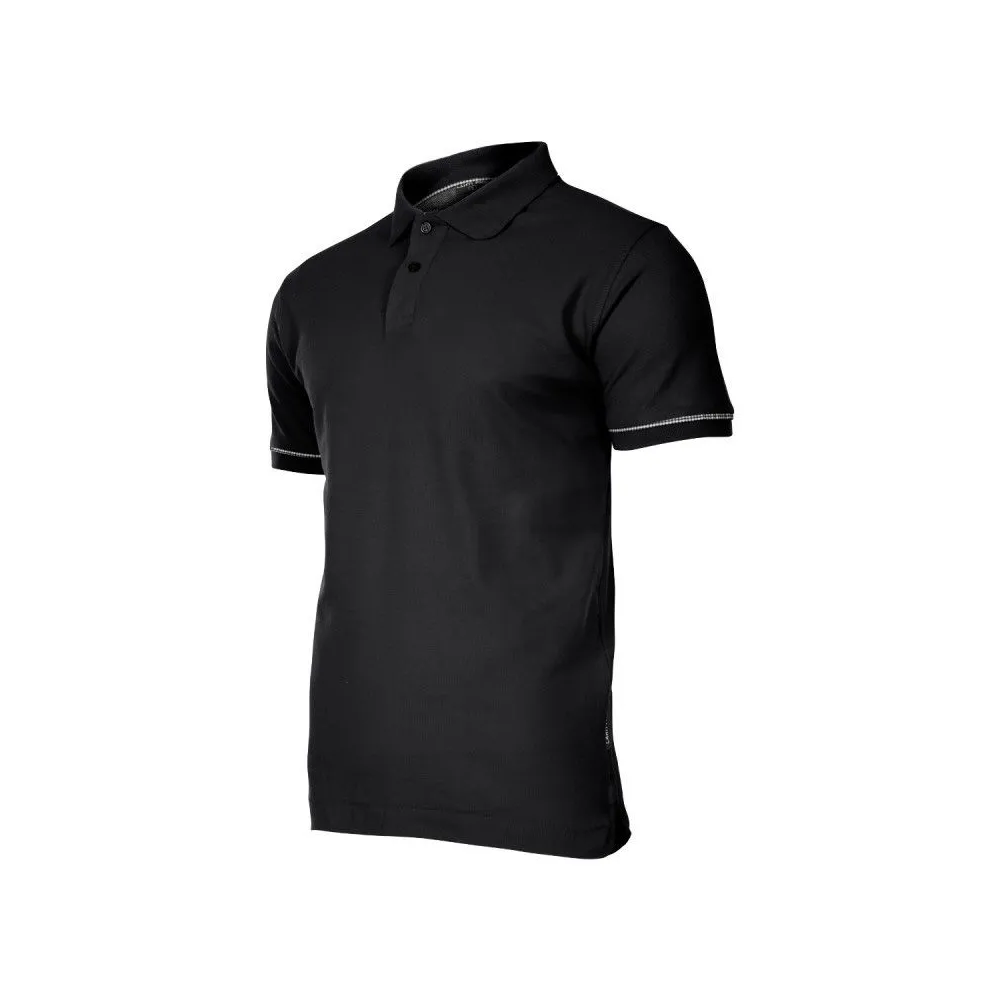 TRICOU BUMBAC POLO / NEGRU - M