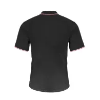 TRICOU BUMBAC POLO SUBTIRE / NEGRU - L