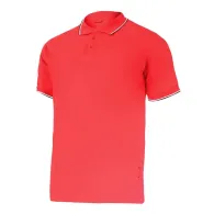 TRICOU BUMBAC POLO SUBTIRE / ROSU - M