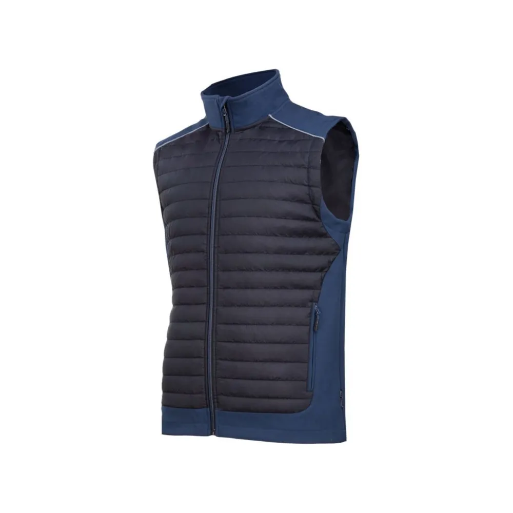 VESTA MATLASATA / NEGRU-BLEUMARIN - XL