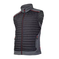 VESTA MATLASATA / NEGRU-GRI - XL