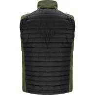 VESTA MATLASATA / NEGRU-KAKI - 3XL