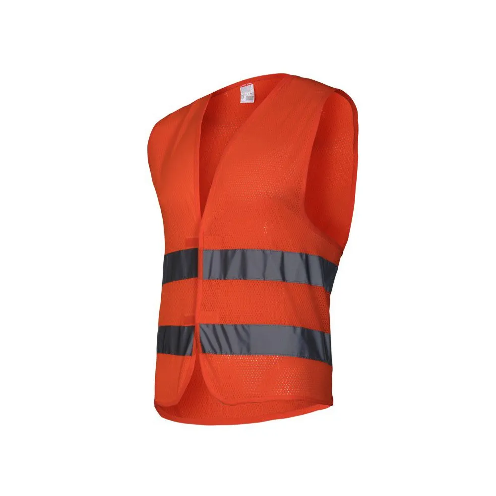 VESTA REFLECTORIZANTA TIP PLASA / PORTOCALIU - S