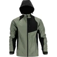 JACHETA ELASTICA CU GLUGA / GRI-VERZUI - L