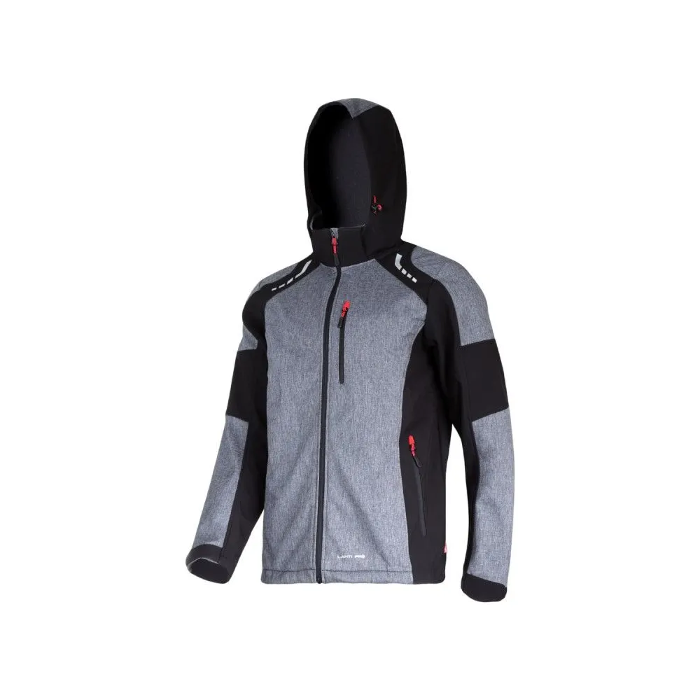 JACHETA IMPRIMEU REFLECTORIZANT ELASTICA CU GLUGA - 3XL