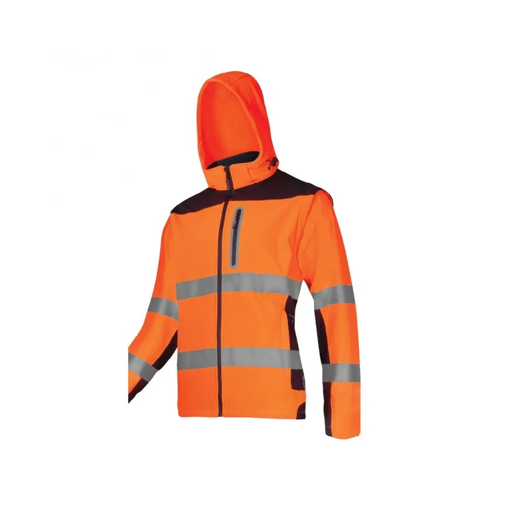 JACHETA REFLECTORIZANTA ELASTICA / PORTOCALIU - XL