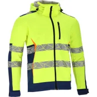 JACHETA REFLECTORIZANTA ELASTICA CU MODEL / VERDE - L