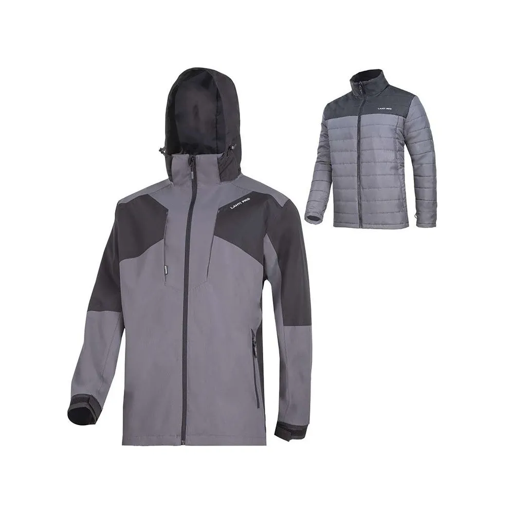 JACHETA MULTIFUNCTIONALA DETASABILA / GRI - 2XL