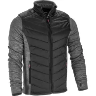 JACHETA CU IMPRIMEU SI MATLASARE / GRI-NEGRU - M