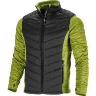 JACHETA CU IMPRIMEU SI MATLASARE / VERDE-NEGRU - 3XL