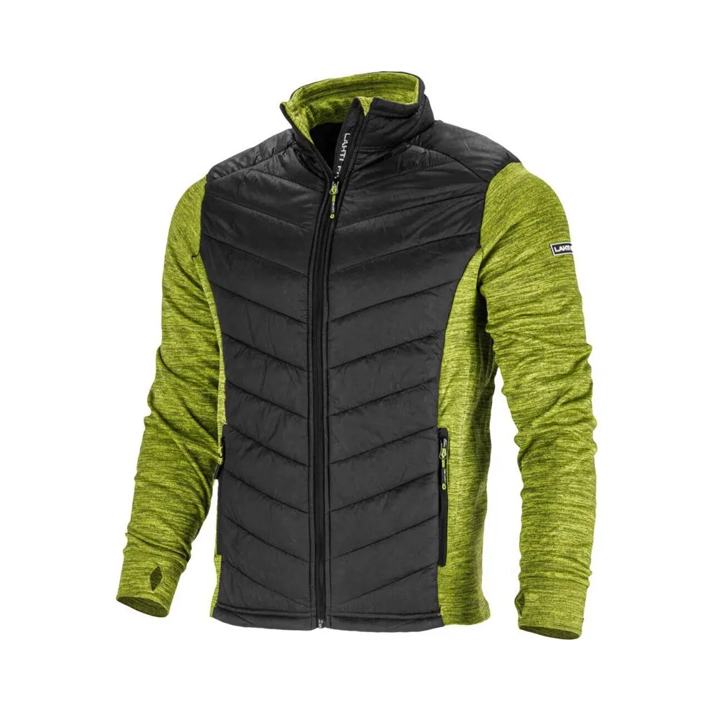 JACHETA CU IMPRIMEU SI MATLASARE / VERDE-NEGRU - 3XL