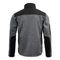 JACHETA ELASTICA TIP-PULOVER / GRI-NEGRU - 2XL