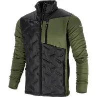 JACHETA MEDIU-ELASTICA CU MATLASARE / VERDE-NEGRU - L