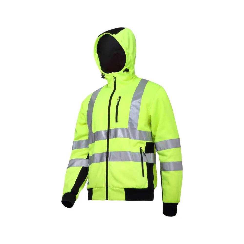 JACHETA REFLECTORIZANTA TIP-HANORAC / VERDE - 3XL