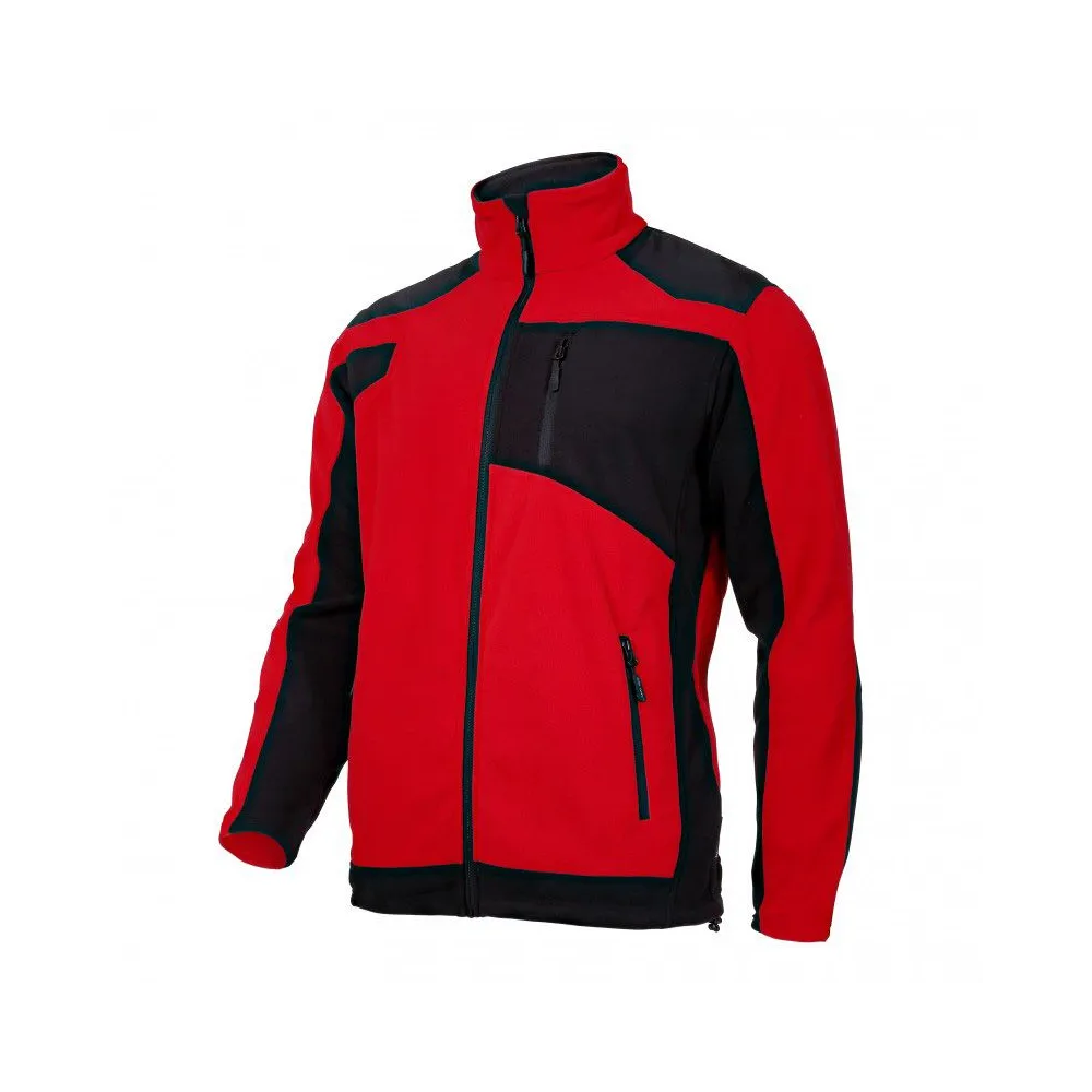 JACHETA POLAR CU INTARITURA / ROSU - 2XL