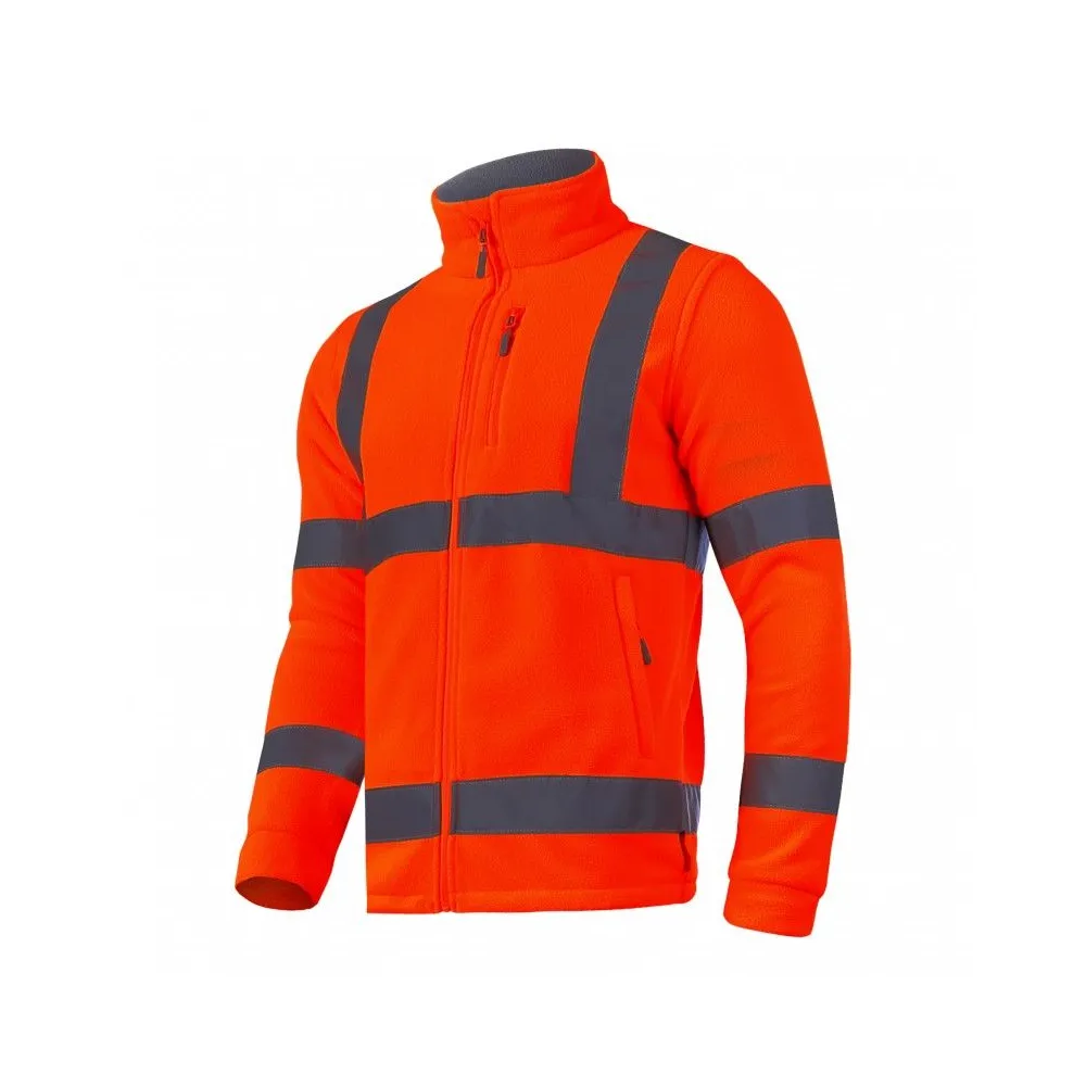 JACHETA REFLECTORIZANTA POLAR / PORTOCALIU - L