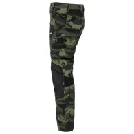 PANTALON INTERVENTIE INTARIT / CAMUFLAJ-VERDE - L