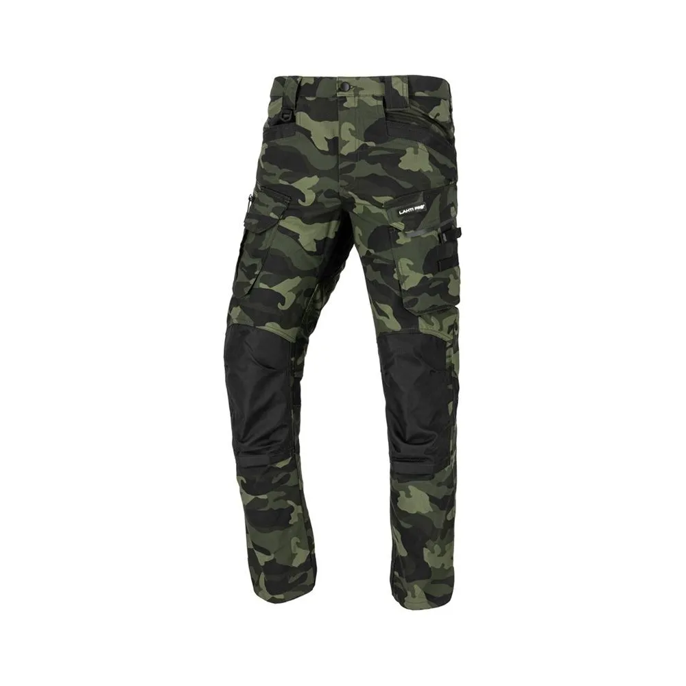 PANTALON INTERVENTIE INTARIT / CAMUFLAJ-VERDE - S