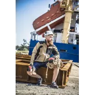 PANTALON LUCRU TIP-BLUGI SCURT - S/H-164