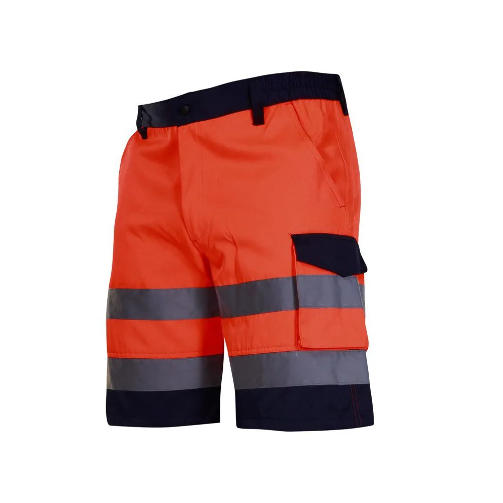 PANTALON REFLECTORIZANT SCURT / PORTOCALIU - S