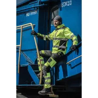 PANTALON REFLECTORIZANT SLIM-FIT / VERDE - XL