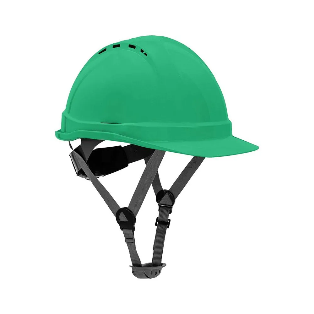 CASCA DE PROTECTIE INDUSTRIALA VENTILATA / VERDE