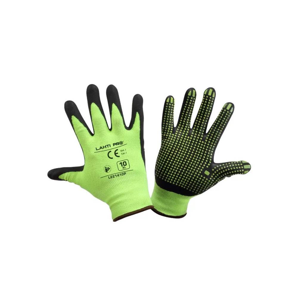 MANUSA INSERTIE SPUMA NITRIL CU PICOURI - 10