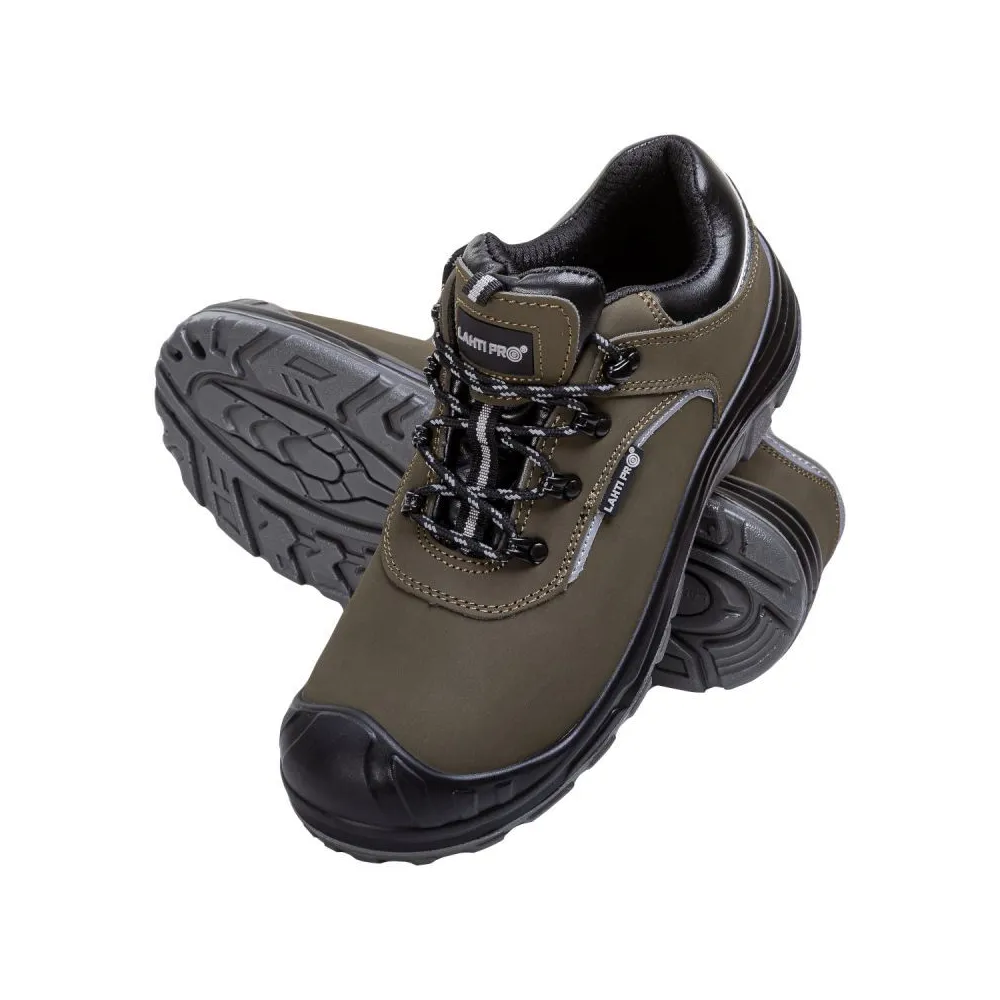 PANTOF PIELE-VELUR CU REFLECTORIZANT (S3SRC) - 42